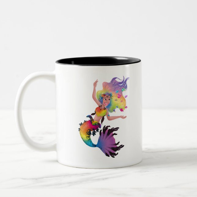 Tasse 2 Couleurs Mermaid Sparkles (Gauche)