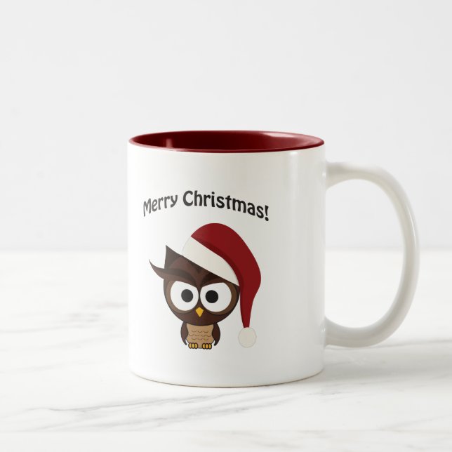 Tasse 2 Couleurs Merry Christmas (Droit)