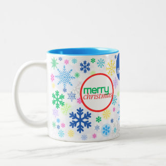 Tasse 2 Couleurs Merry Christmas!