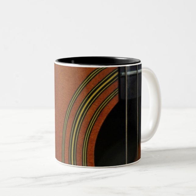 Tasse 2 Couleurs Merveilleuse basse guitare (Devant droit)