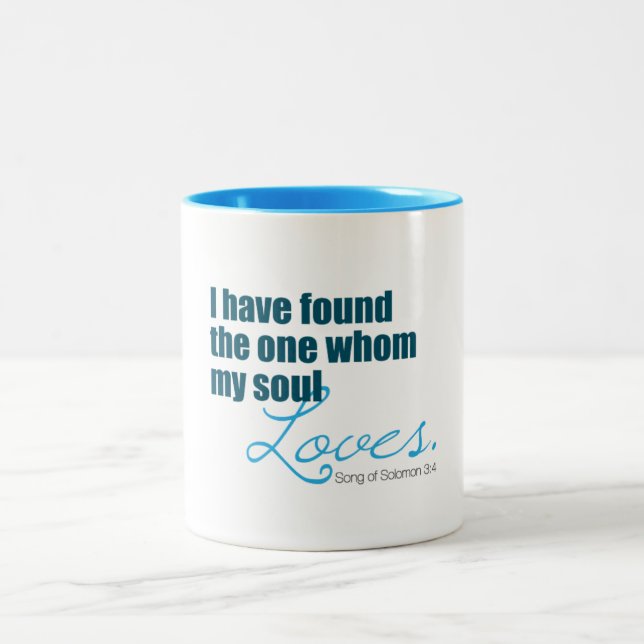 Tasse 2 Couleurs Mes amours d'âme (Centre)