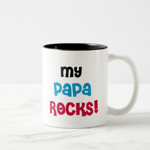 Tasse 2 Couleurs Mes roches de papa