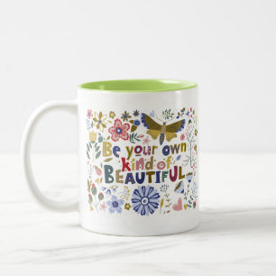 Tasse 2 Couleurs Message Simple Charmant Citation Délicieuse Nature