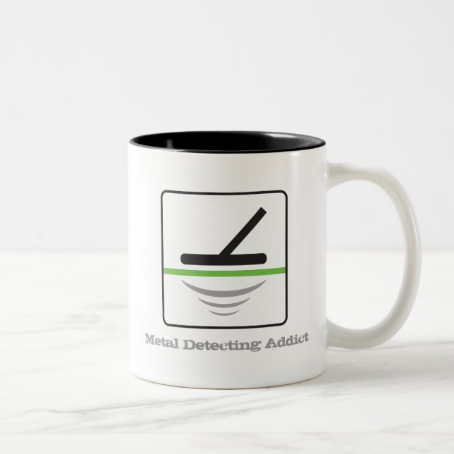 Tasse 2 Couleurs Métal détectant l'intoxiqué (Droit)