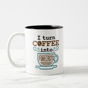 Tasse 2 Couleurs Météorologue Je Transforme Le Café En Prévisio