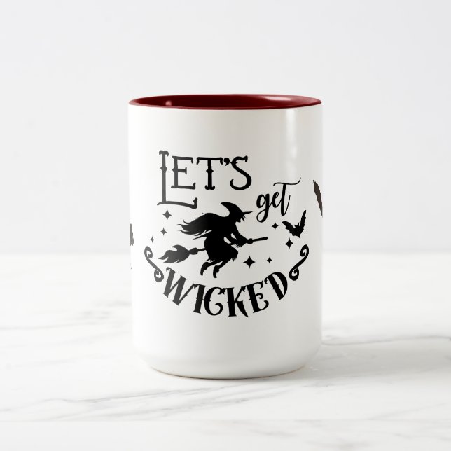 Tasse 2 Couleurs Mettons Wicked. (Centre)