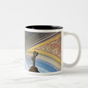 Tasse 2 Couleurs Mexique, Morelia. Les rayons du soleil pénètrent l