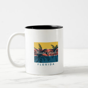 Tasse 2 Couleurs Miami Beach Floride