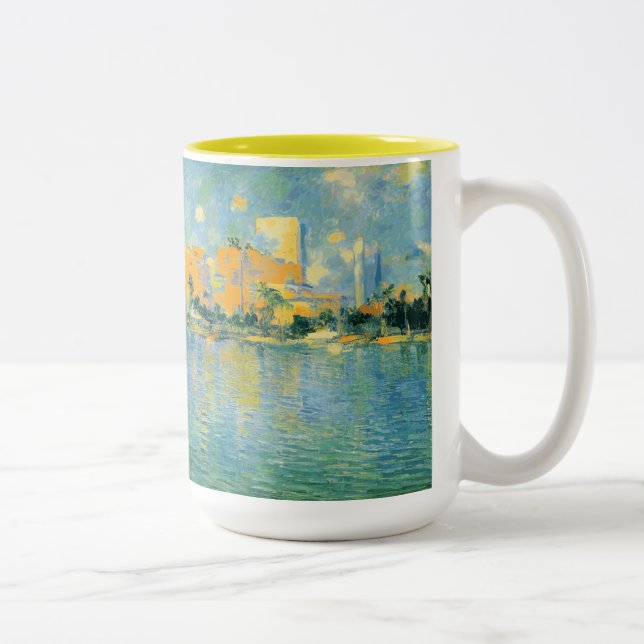 Tasse 2 Couleurs MIAMI - Mug, Coupe (Droit)