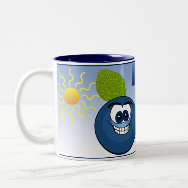 Tasse 2 Couleurs Michigan Blueberry (Gauche)