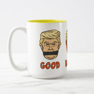 Tasse 2 Couleurs Mieux vaut la tête de Trump pour un démocrate