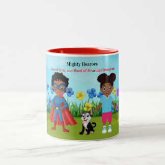 Tasse 2 Couleurs Mighty Hearoes Childrens Book