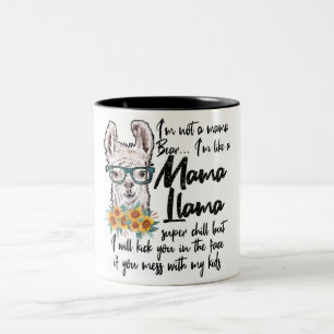 Tasse 2 Couleurs Mignonne Mama Llama