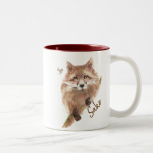 Tasse 2 Couleurs Mignonne Red Fox Funny Pour Les Renards Devis De S