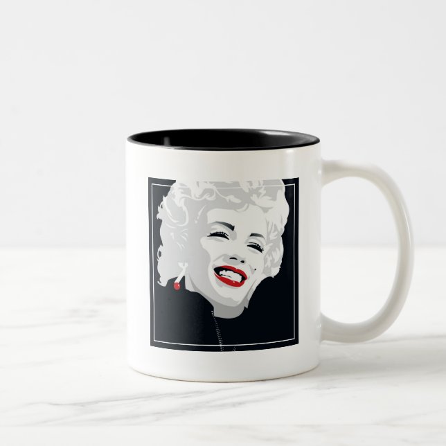 Tasse 2 Couleurs Miki Marilyn (Droit)