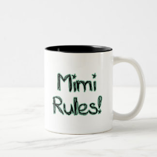 Tasse 2 Couleurs Mimi règles !