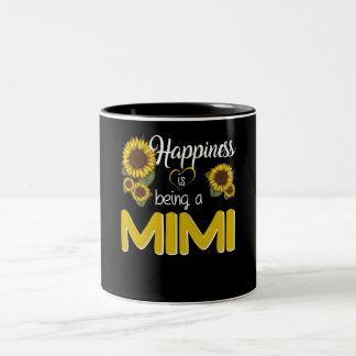 Tasse 2 Couleurs Mimi Venin | Happiness Is Being A MiMi Sunflower