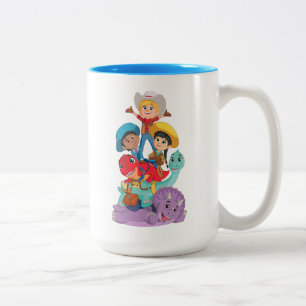 Tasse 2 Couleurs Min avec Dino Ranch Friends