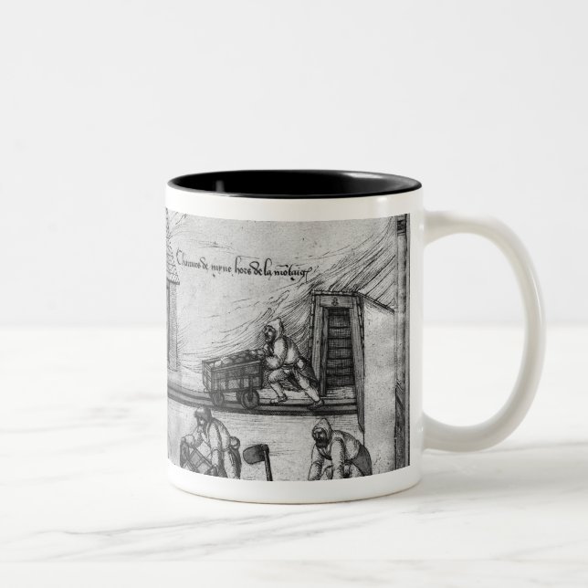 Tasse 2 Couleurs Mine argentée des Croix-aux.-Mines de La (Droit)