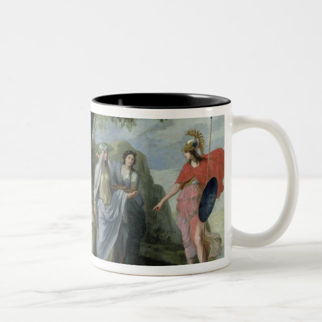 Tasse 2 Couleurs Minerva avec les Muses (Droit)