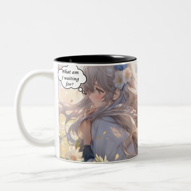 Tasse 2 Couleurs Mini bande de manga (Gauche)