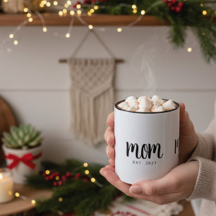 Tasse 2 Couleurs Mini maman établi cadeau Nouveau maman