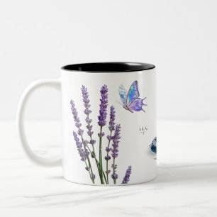 Tasse 2 Couleurs Minimaliste Botanique Glow Fleur Pêche