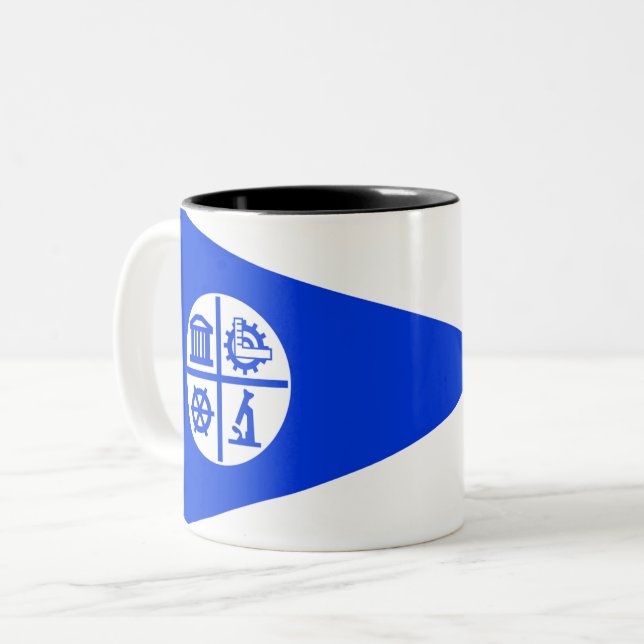 Tasse 2 Couleurs Minneacity flag (Devant gauche)