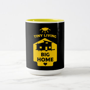 Tasse 2 Couleurs Minuscule Maison - Minuscules Maisons