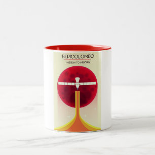 Tasse 2 Couleurs mission BepiColombo vers mercure