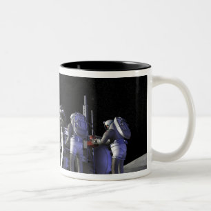 Tasse 2 Couleurs Missions d'exploration spatiale futures 9