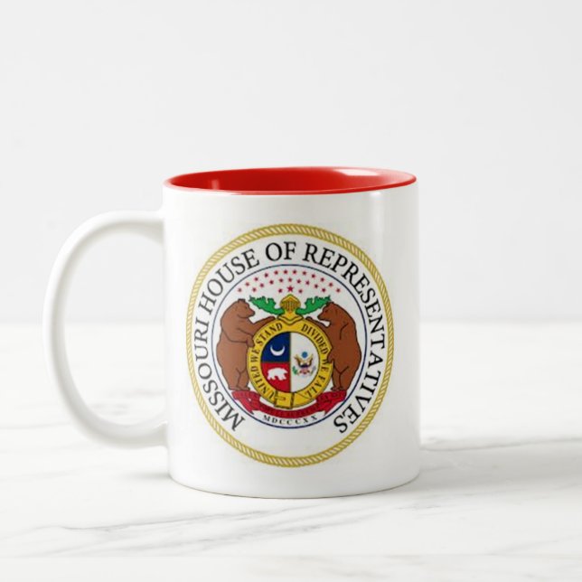 TASSE 2 COULEURS MISSOURI HOUSE DES REPRÉSENTANTS (Gauche)