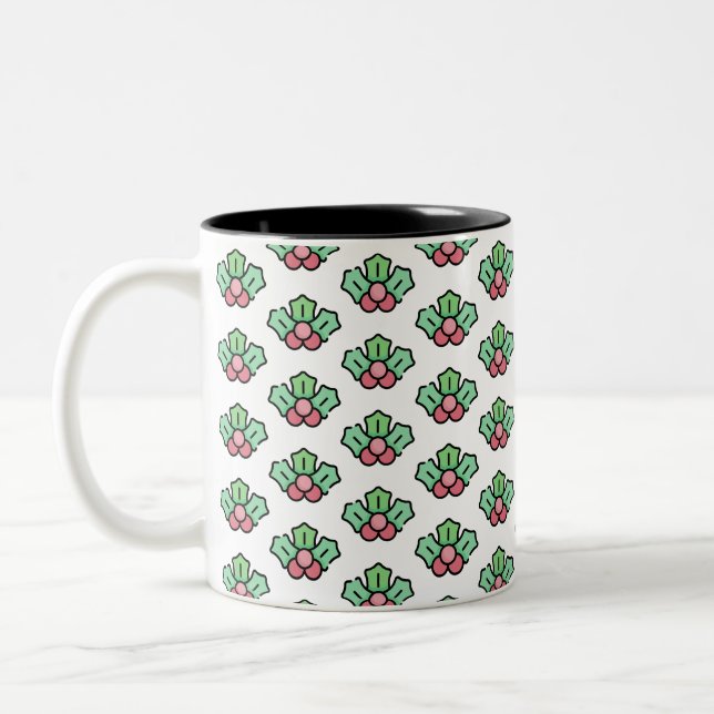 Tasse 2 Couleurs mistletoe (Gauche)