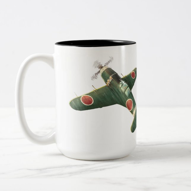 Tasse 2 Couleurs Mitsubishi J2M3 Raiden (Gauche)