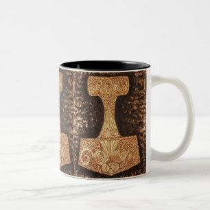 Tasse 2 Couleurs Mjolnir, marteau de Thor