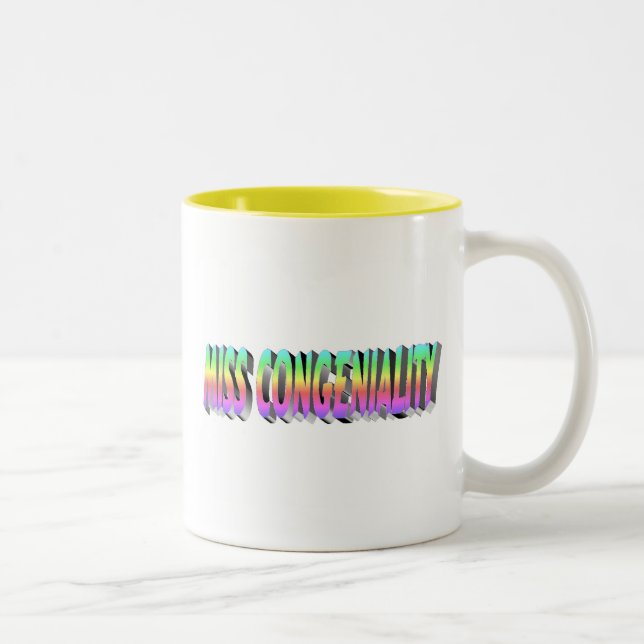 Tasse 2 Couleurs Mlle Congeniality (Droit)