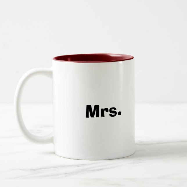 Tasse 2 Couleurs Mme (Gauche)