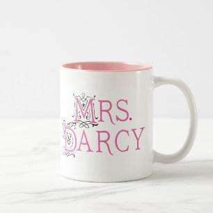 Tasse 2 Couleurs Mme Darcy Gift de Jane Austen
