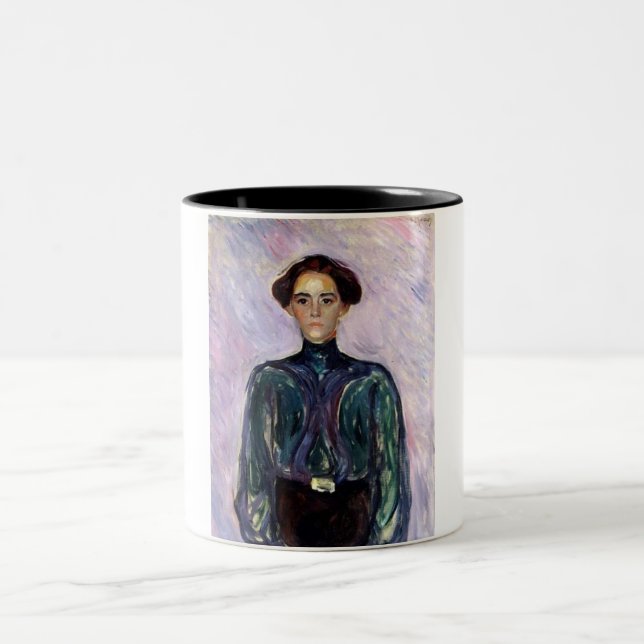 Tasse 2 Couleurs Mme Schwarz (par Edvard Munch) (Centre)