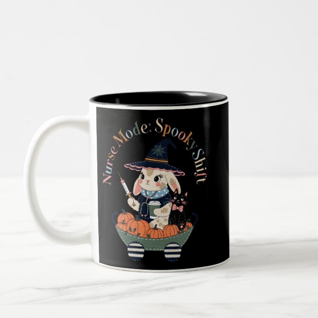 Tasse 2 Couleurs Mode Infirmière Équipe Effrayante (Gauche)