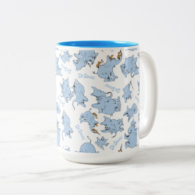 Tasse 2 Couleurs Modèle de singe Horton Hears A Who (Devant droit)