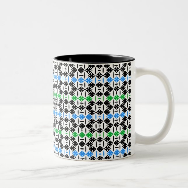 Tasse 2 Couleurs Modèle Oltenesc (Droit)