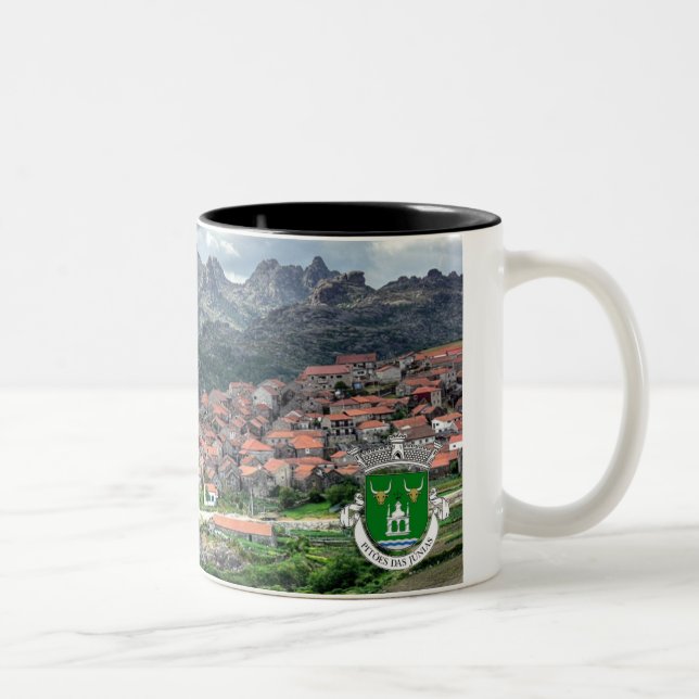 Tasse 2 Couleurs Modelo 2 de Caneca Pitoes Preta (Droit)