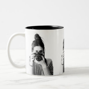 Tasse 2 Couleurs Moderne Minimal Nettoyer 3 Photos Photo