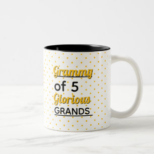 Tasse 2 Couleurs Modifiez le numéro ! Rendez-le votre propre grand-