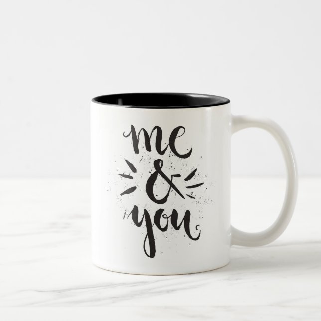 Tasse 2 Couleurs Moi et vous (Droit)