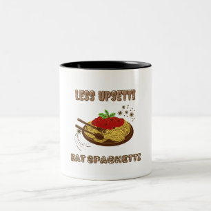Tasse 2 Couleurs Moins Upsetti Plus Spaghetti