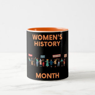 Tasse 2 Couleurs Mois de l'histoire des femmes