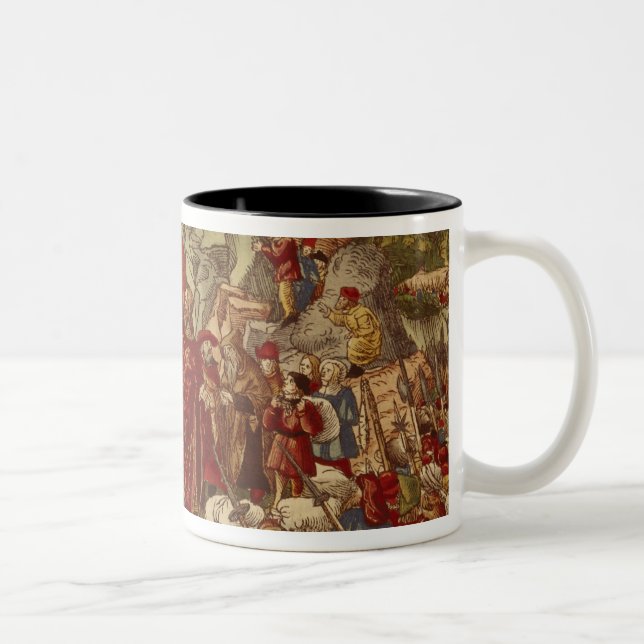 Tasse 2 Couleurs Moïse séparant la Mer Rouge (Droit)