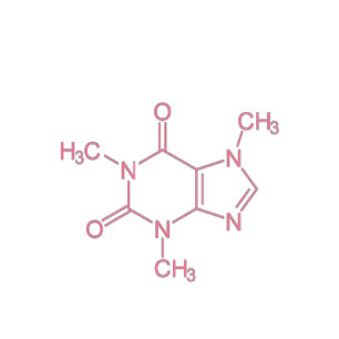 Tasse 2 Couleurs Molécule de caféine rose